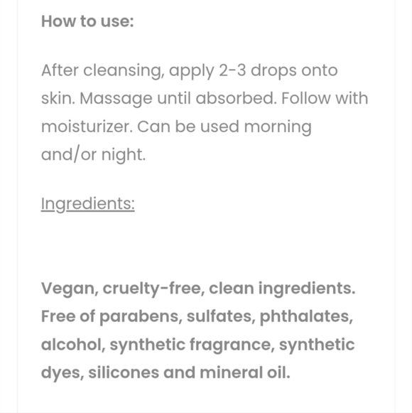 Dallas & James Watermelon Dream Clarity Serum NIB Sealed Full Size 1 Fl Oz - Picture 11 of 12